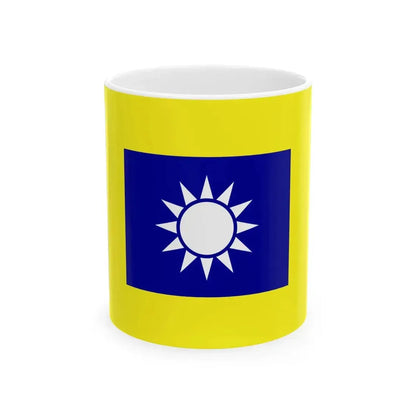 ROCA Regiment Flag 1934-Cavalry (China) White Coffee Mug 11oz - Go Mug Yourself