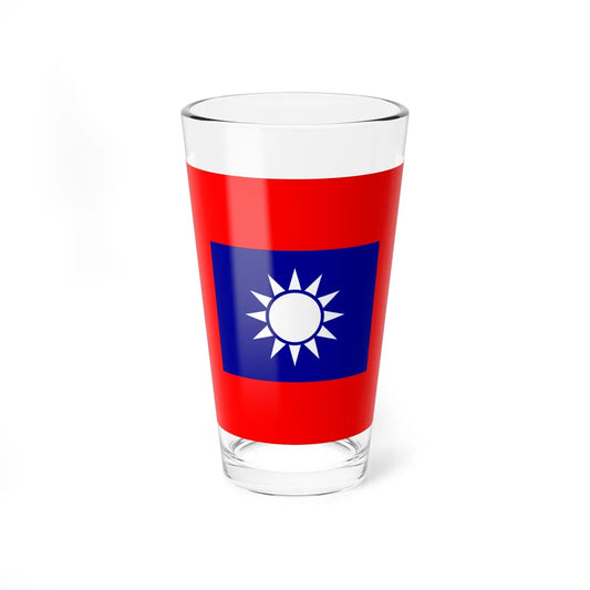 ROCA Regiment Flag 1934-Infantry (China) Pint Glass 16oz 16oz - Go Mug Yourself