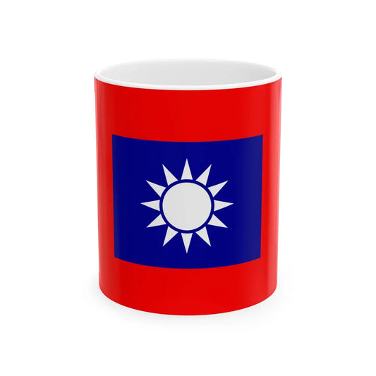 ROCA Regiment Flag 1934-Infantry (China) White Coffee Mug 11oz - Go Mug Yourself