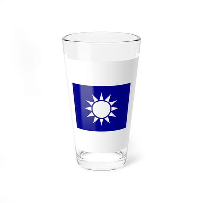 ROCA Regiment Flag 1934-Military Engineering (China) Pint Glass 16oz 16oz - Go Mug Yourself