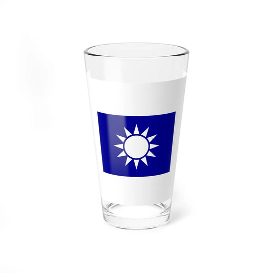 ROCA Regiment Flag 1934-Military Engineering (China) Pint Glass 16oz 16oz - Go Mug Yourself
