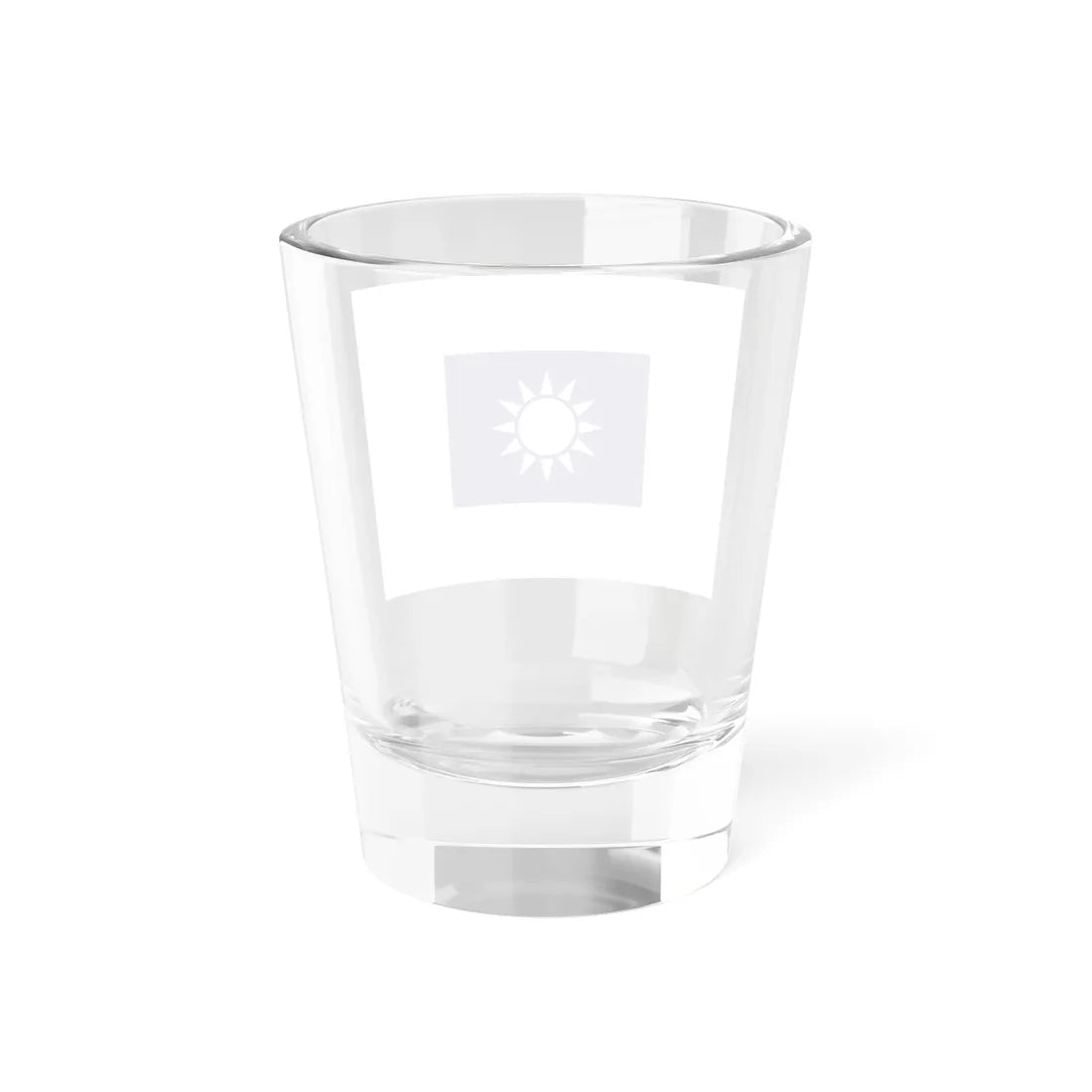 ROCA Regiment Flag 1934-Military Engineering (China) Shot Glass 1.5oz - Go Mug Yourself