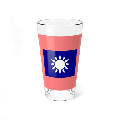 ROCA Regiment Flag 1934-Military Police (China) Pint Glass 16oz 16oz - Go Mug Yourself