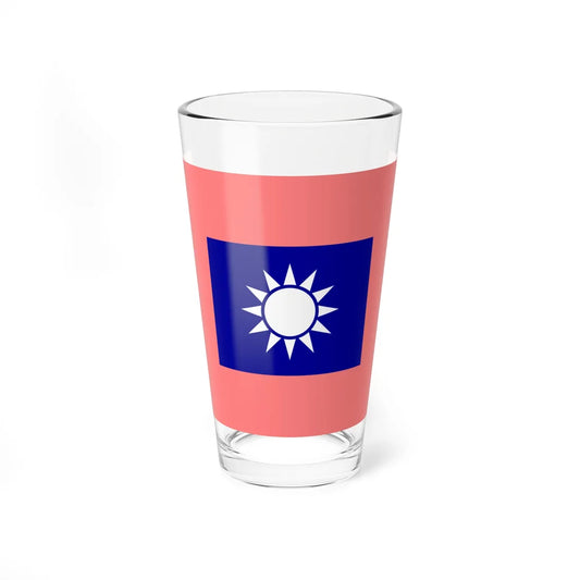 ROCA Regiment Flag 1934-Military Police (China) Pint Glass 16oz 16oz - Go Mug Yourself