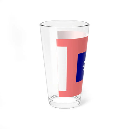 ROCA Regiment Flag 1934-Military Police (China) Pint Glass 16oz - Go Mug Yourself