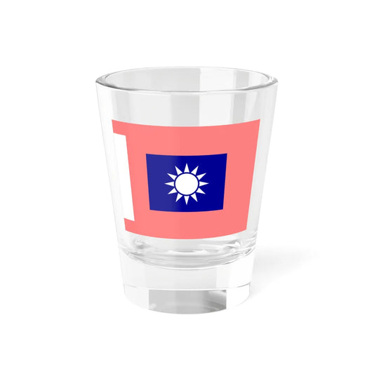 ROCA Regiment Flag 1934-Military Police (China) Shot Glass 1.5oz 1.5oz - Go Mug Yourself