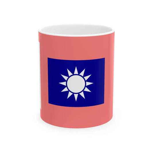 ROCA Regiment Flag 1934-Military Police (China) White Coffee Mug 11oz - Go Mug Yourself