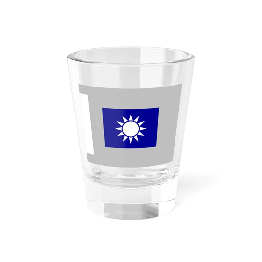 ROCA Regiment Flag 1934-Signaller (China) Shot Glass 1.5oz 1.5oz - Go Mug Yourself