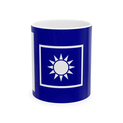 ROCA Regiment Flag 1935-Artillery (China) White Coffee Mug 11oz - Go Mug Yourself