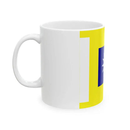 ROCA Regiment Flag 1935-Cavalry (China) White Coffee Mug - Go Mug Yourself