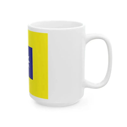 ROCA Regiment Flag 1935-Cavalry (China) White Coffee Mug - Go Mug Yourself