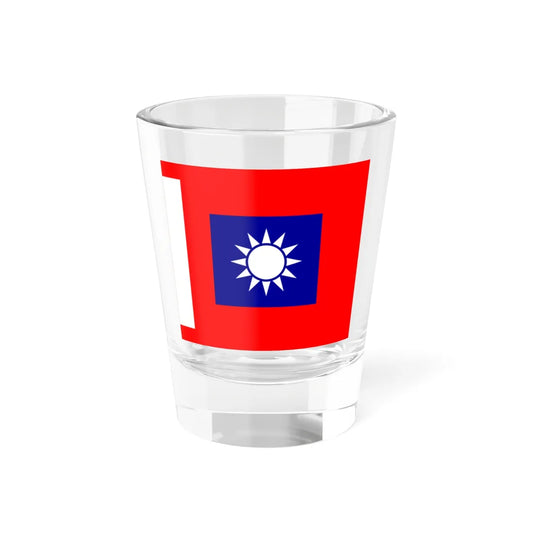 ROCA Regiment Flag 1935-Infantry (China) Shot Glass 1.5oz 1.5oz - Go Mug Yourself