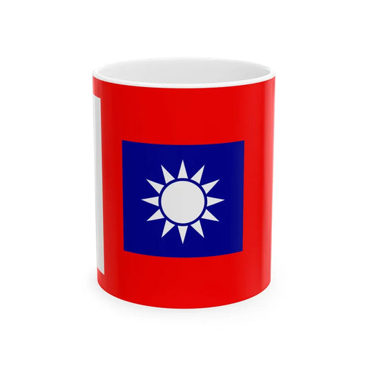 ROCA Regiment Flag 1935-Infantry (China) White Coffee Mug 11oz - Go Mug Yourself