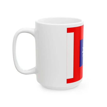 ROCA Regiment Flag 1935-Infantry (China) White Coffee Mug - Go Mug Yourself