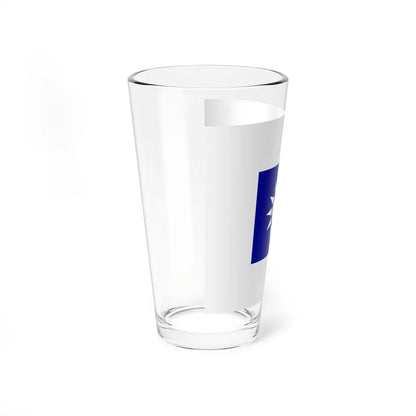 ROCA Regiment Flag 1935-Military Engineering (China) Pint Glass 16oz - Go Mug Yourself