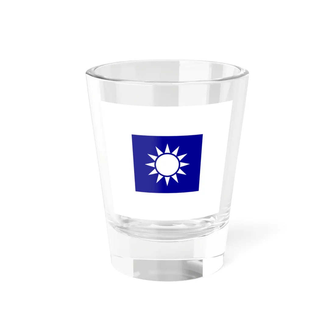 ROCA Regiment Flag 1935-Military Engineering (China) Shot Glass 1.5oz 1.5oz - Go Mug Yourself