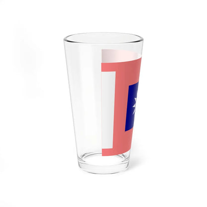 ROCA Regiment Flag 1935-Military Police (China) Pint Glass 16oz - Go Mug Yourself