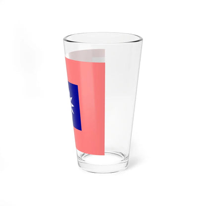 ROCA Regiment Flag 1935-Military Police (China) Pint Glass 16oz - Go Mug Yourself