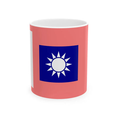 ROCA Regiment Flag 1935-Military Police (China) White Coffee Mug 11oz - Go Mug Yourself
