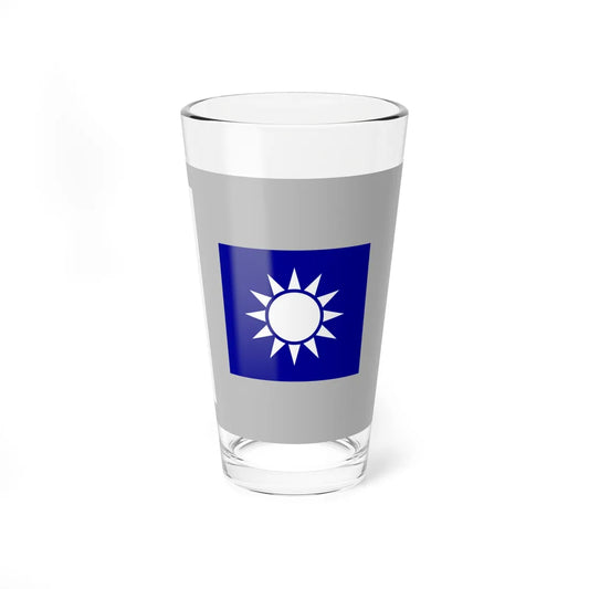 ROCA Regiment Flag 1935-Signaller (China) Pint Glass 16oz 16oz - Go Mug Yourself
