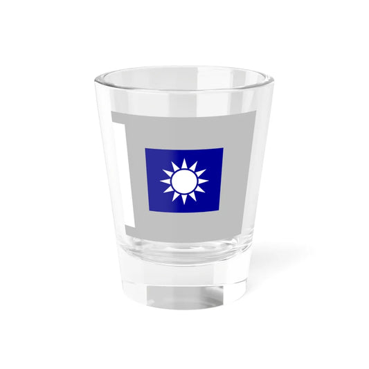 ROCA Regiment Flag 1935-Signaller (China) Shot Glass 1.5oz 1.5oz - Go Mug Yourself