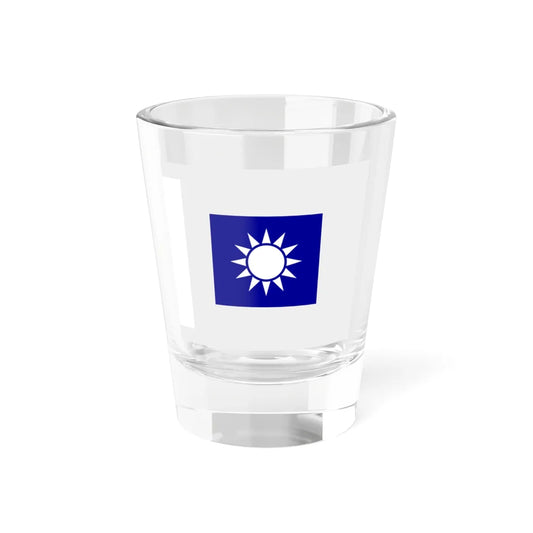 ROCA Regiment Flag 1937-Armor (China) Shot Glass 1.5oz 1.5oz - Go Mug Yourself