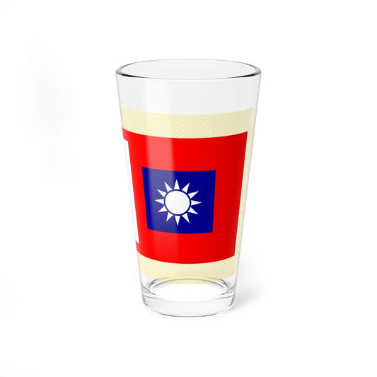 ROCA Regiment Flag 1953 (China) Pint Glass 16oz 16oz - Go Mug Yourself