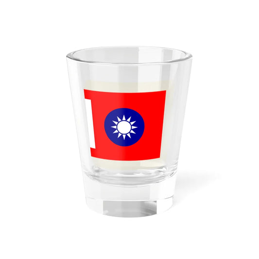 ROCA School Flag 1953 (China) Shot Glass 1.5oz 1.5oz - Go Mug Yourself