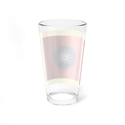 ROCA School Flag (China) Pint Glass 16oz - Go Mug Yourself