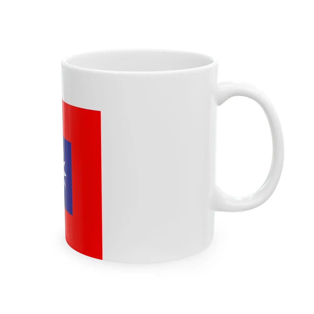 ROCA Special-Services Troops Flag 1935 (China) White Coffee Mug - Go Mug Yourself
