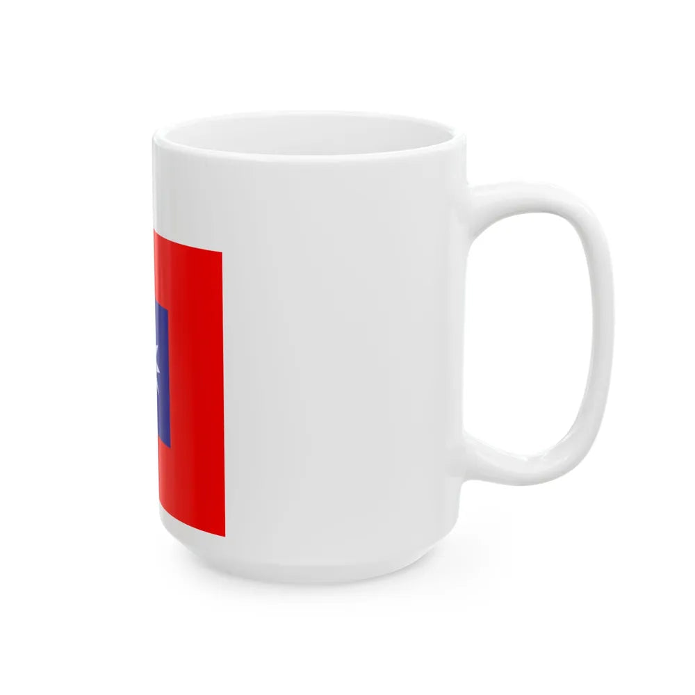 ROCA Special-Services Troops Flag 1935 (China) White Coffee Mug - Go Mug Yourself
