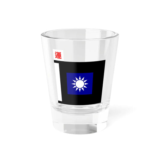 ROCA Transportation Troops Flag 1935 (China) Shot Glass 1.5oz 1.5oz - Go Mug Yourself