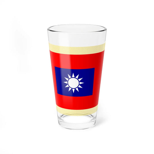 ROCA Unit Flag (China) Pint Glass 16oz 16oz - Go Mug Yourself