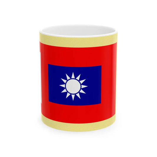 ROCA Unit Flag (China) White Coffee Mug 11oz - Go Mug Yourself