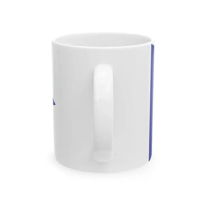 ROCAF Captains Flag 1948 (China) White Coffee Mug - Go Mug Yourself