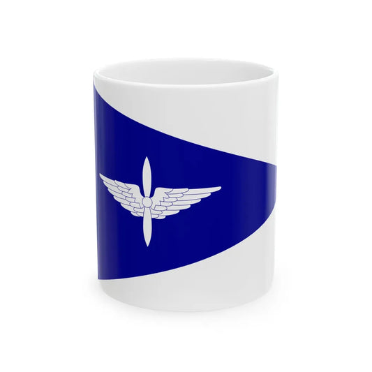 ROCAF Captains Flag (China) White Coffee Mug 11oz - Go Mug Yourself