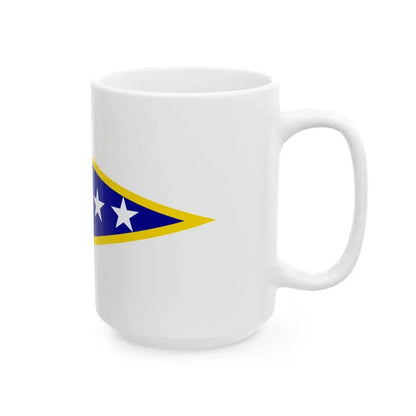 ROCAF Colonels Flag 1948 (China) White Coffee Mug - Go Mug Yourself