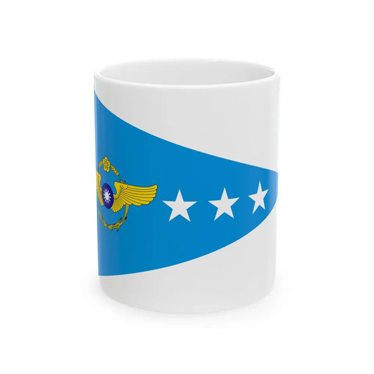 ROCAF Colonels Flag 1962 (China) White Coffee Mug 11oz - Go Mug Yourself