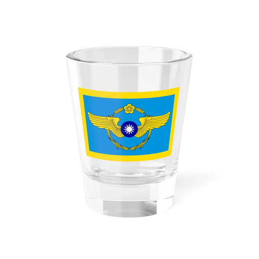 ROCAF Commander-in-Chiefs Flag 1958 (China) Shot Glass 1.5oz 1.5oz - Go Mug Yourself