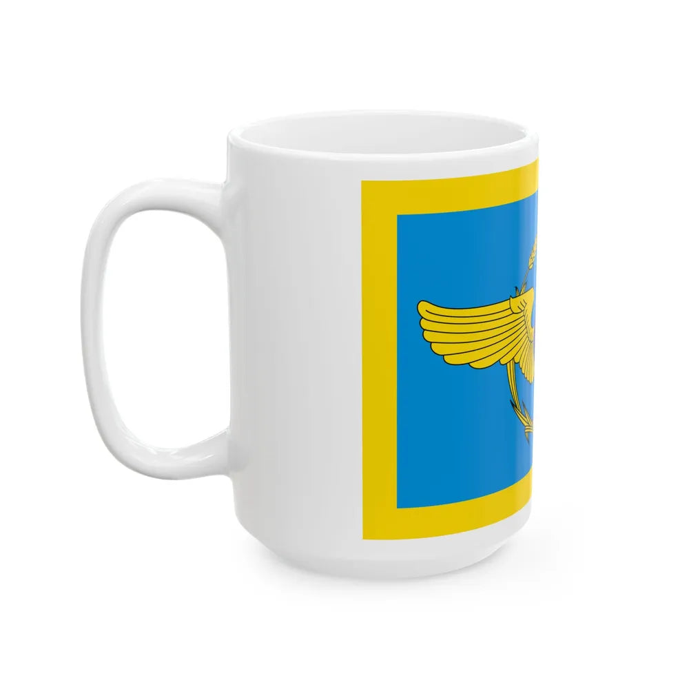 ROCAF Commander-in-Chiefs Flag 1958 (China) White Coffee Mug - Go Mug Yourself