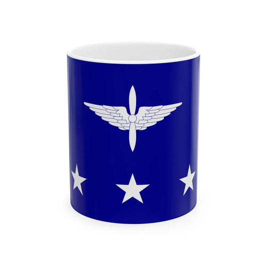 ROCAF Generals Flag 1937 (China) White Coffee Mug 11oz - Go Mug Yourself