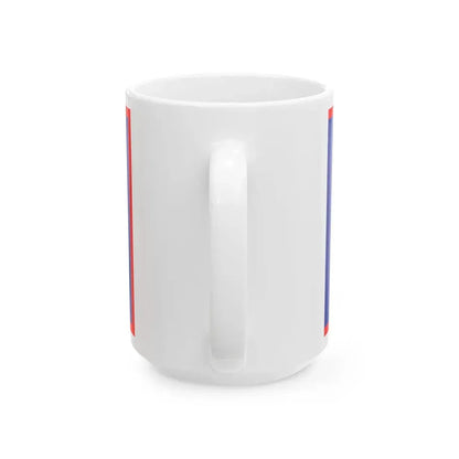 ROCAF Generals Flag 1948 (China) White Coffee Mug - Go Mug Yourself