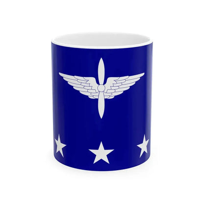 ROCAF Generals Flag 1958 (China) White Coffee Mug 11oz - Go Mug Yourself