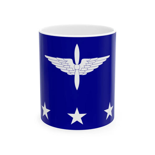 ROCAF Generals Flag 1958 (China) White Coffee Mug 11oz - Go Mug Yourself