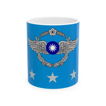 ROCAF Generals Flag (China) White Coffee Mug 11oz - Go Mug Yourself