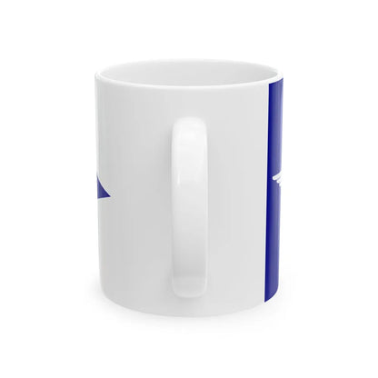 ROCAF Lieutenant Colonels Flag 1937 (China) White Coffee Mug - Go Mug Yourself
