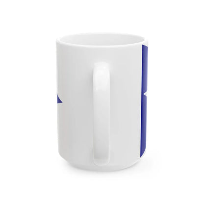 ROCAF Lieutenant Colonels Flag 1937 (China) White Coffee Mug - Go Mug Yourself