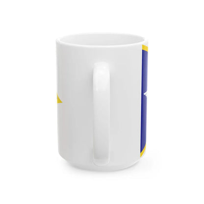 ROCAF Lieutenant Colonels Flag 1948 (China) White Coffee Mug - Go Mug Yourself