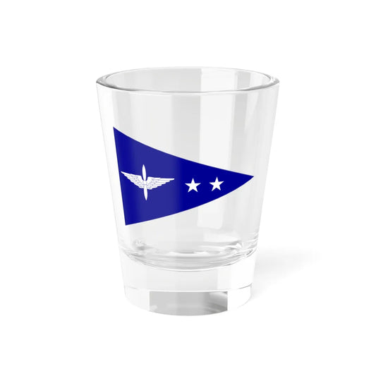 ROCAF Lieutenant Colonels Flag 1958 (China) Shot Glass 1.5oz 1.5oz - Go Mug Yourself