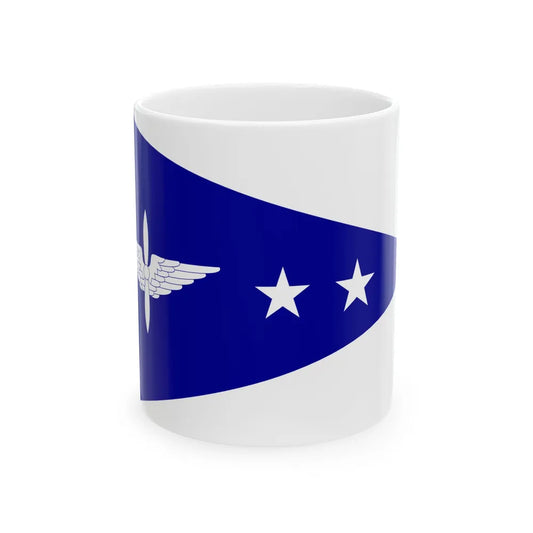ROCAF Lieutenant Colonels Flag 1958 (China) White Coffee Mug 11oz - Go Mug Yourself
